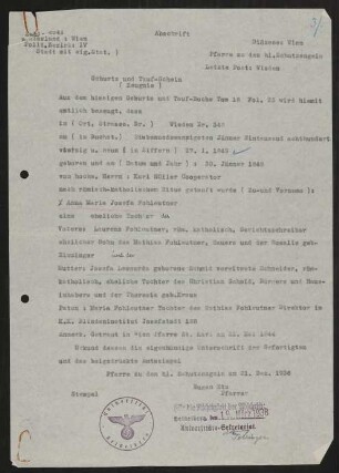 Material zu Anna von Hofmannsthal