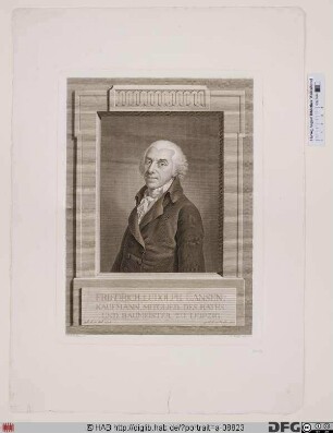 Bildnis Friedrich Ludolf Hansen