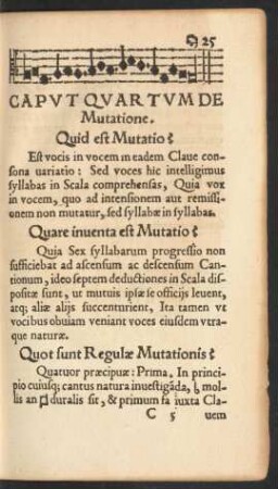 Caput Quartum De Mutatione.