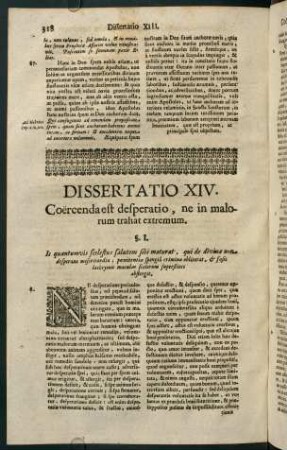 318-340, Dissertatio XIV.