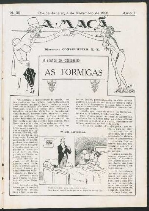As formigas : Os contos do Conselheiro