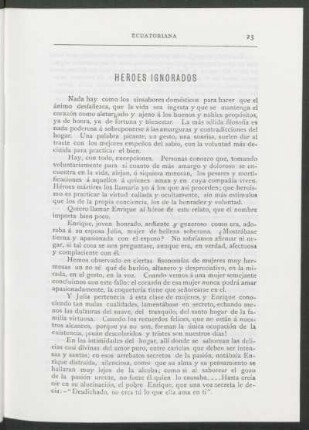 Héroes ignorados