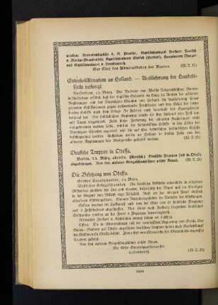 Deutsche Truppen in Odessa.