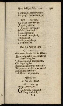 199-236, Chorlieder.