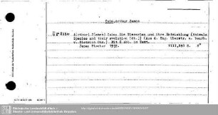 Cain, Arthur James