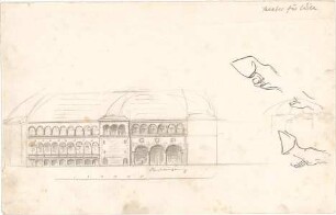 Hildebrand, Adolf von; Wien (Österreich); Theaterbau für Wien - Ansicht