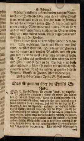 635-638, Das Argument ...; Die Epistel St. Judae