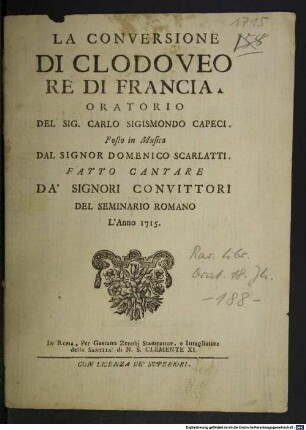 La conversione di Clodoveo re di Francia