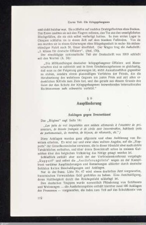 § 6 - Ausplünderung