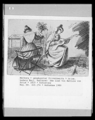 Das Lied von Bettina von Arnim