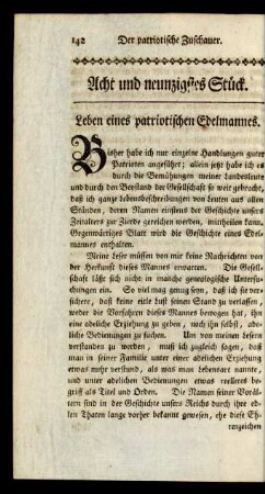 Acht und neunzigstes Stück