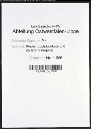 Kirchenbuchduplikat der katholischen Gemeinde Esbeck (GHT 1847-1849). (Gemeinde: Esbeck, katholische Gemeinde)
