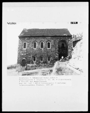 Burg Lohra — Burgkapelle