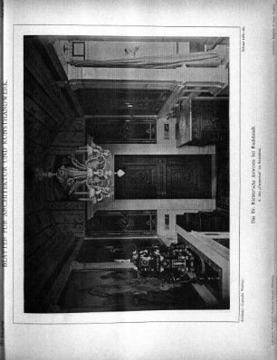 Tafel 50: Das Dr. Richter'sche Anwesen bei Rudolstadt. 9. Das "Fürstenbad" im "Rudolsbad"