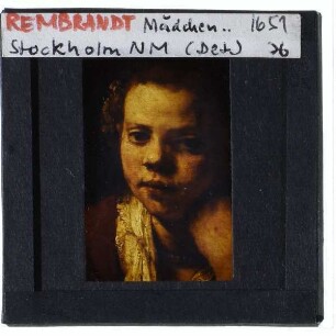 Rembrandt, Das Dienstmädchen (Stockholm NM 584)
