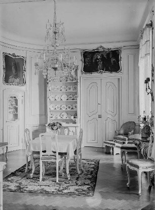 Reichstädt, Schloss, Inneres, kleiner Speisesaal