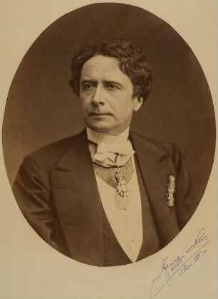 Friedrich Haase - aus einer Mappe für Chéri Maurice "zu seinem fünfzigjährigen Directorial-Jubiläum" am Thalia Theater zu Hamburg