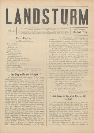 Nr. 33, 21. Juni 1916