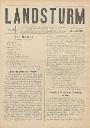 Nr. 33, 21. Juni 1916