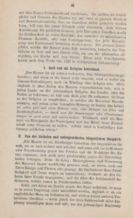 II. Von der höchsten und untergeordneten bürgerlichen Obrigkeit