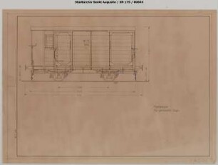 Packwagen P 1554, Baujahr unbekannt