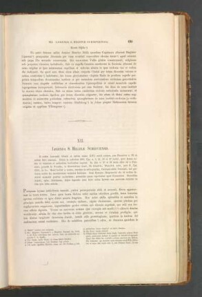 XII. Legenda S. Helenæ Schedviensis.
