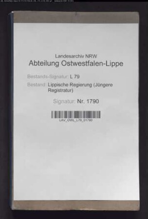 Extrakte der Steuerkasse Blomberg, Band 2