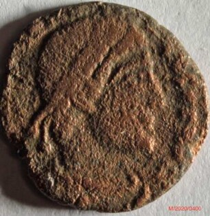 Römische Münze, Nominal Centenionalis, Prägeherr Valentinianus I., Prägeort nicht bestimmbar, Original