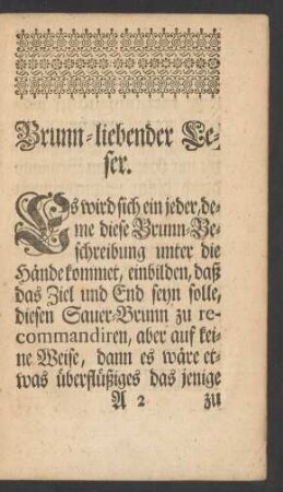 Brunn-liebender Leser