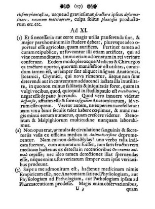 Ad XI.