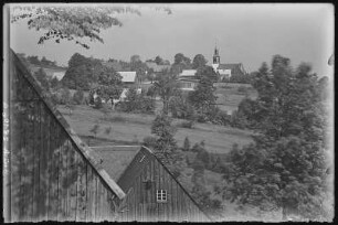 Schellerhau. Blick auf Schellerhau