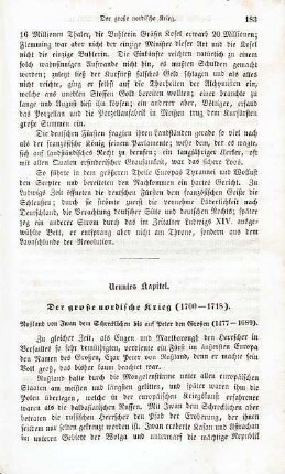 Neuntes Kapitel. Der große nordische Krieg (1700 - 1718). Rußland von Iwan dem Schrecklichen bis auf Peter den Großen (1477 - 1689)