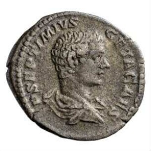 Münze, Denar, 203 - 208 n. Chr.