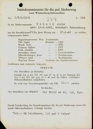 Schmid, Alois