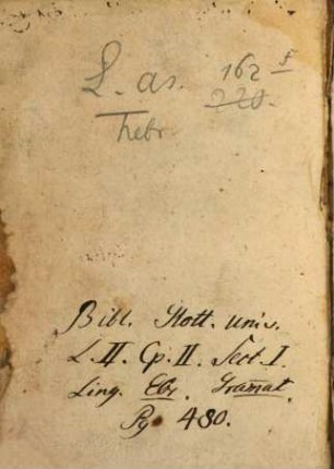 Sēfer had-diqdûq : = Grammatica Hebraea Eliae Levitae Germani