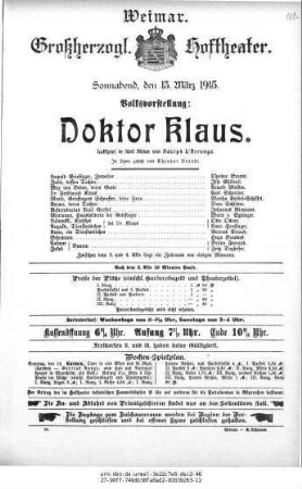 Doktor Klaus