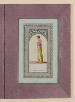 Dame [Teil der Kassette "CHODOWIECKI, ALLERLEY, Bd. 10"]