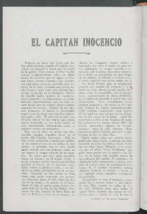 El Capitán Inocencio
