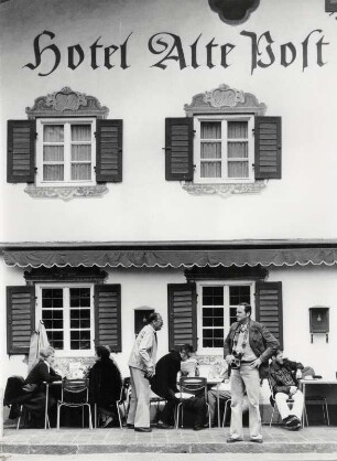 Hochbetrieb in Oberammergau