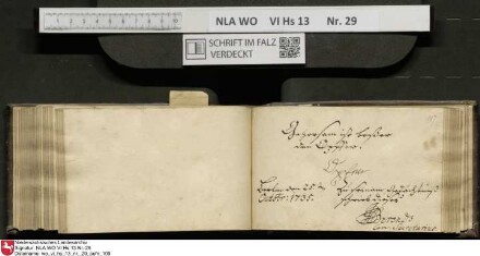 Stammbuch des Gottfried Crusius (Cruse) aus Stendal
