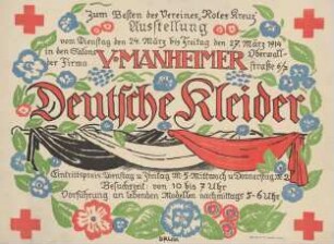 Zum Besten des Vereines Rotes Kreuz, V. Mannheimer Deutsche Kleider