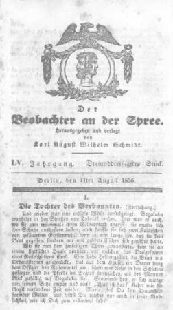 33. Stück, 11. August 1856