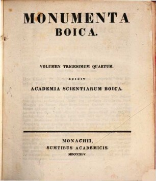 Monumenta Boica, 34,2=Collectio nova 7,2. Monumenta episcopatus Augustani. Urbarium episcopatus Augustani de anno 1316