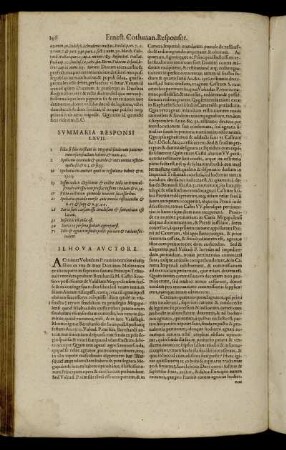 Iuris Responsum LXVII. - Iuris Responsum LXXIII.