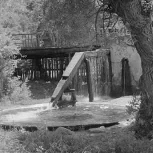 Wasserauffangbecken in Kostenec im Südwesten Bulgariens
