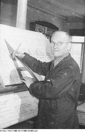 Dresden, Niedersedlitz. VEB Sachsenwerk Niedersedlitz, Oktober 1952