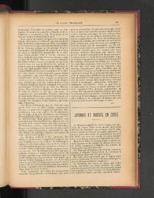 Japonais et Russes en Corée.