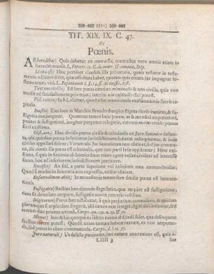 Tit. XIX. IX. C. 47. De Pœnis.