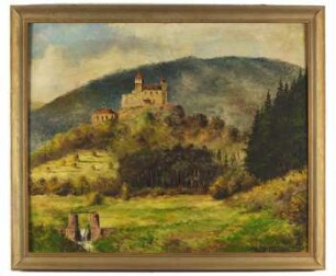 Blick auf die Burgruine Berwartstein