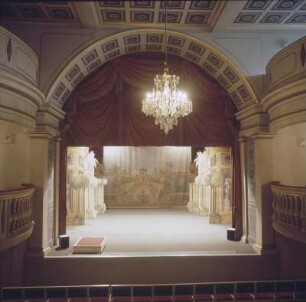 Gotha. Schloss Friedenstein, Westturm. Ekhof-Theater